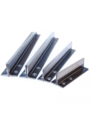 Machined guide rail B Machined guide rail B
