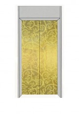 Landing door panels