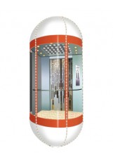 Sightseeing elevator cabin