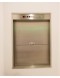 Dumbwaiter elevator landing door with control panel Dumbwaiter elevator landing door with control panel