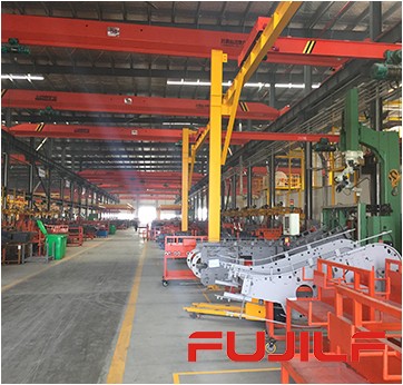 Escalator parts workshop