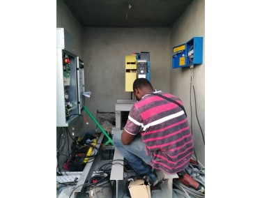 Installation of fujilf elevator in Africa Togo completed